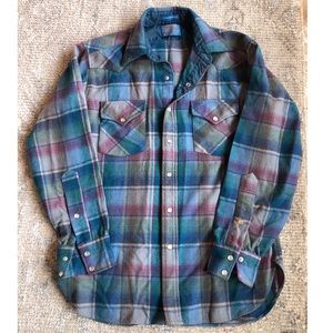 RARE Pendleton Wool Western Shirt